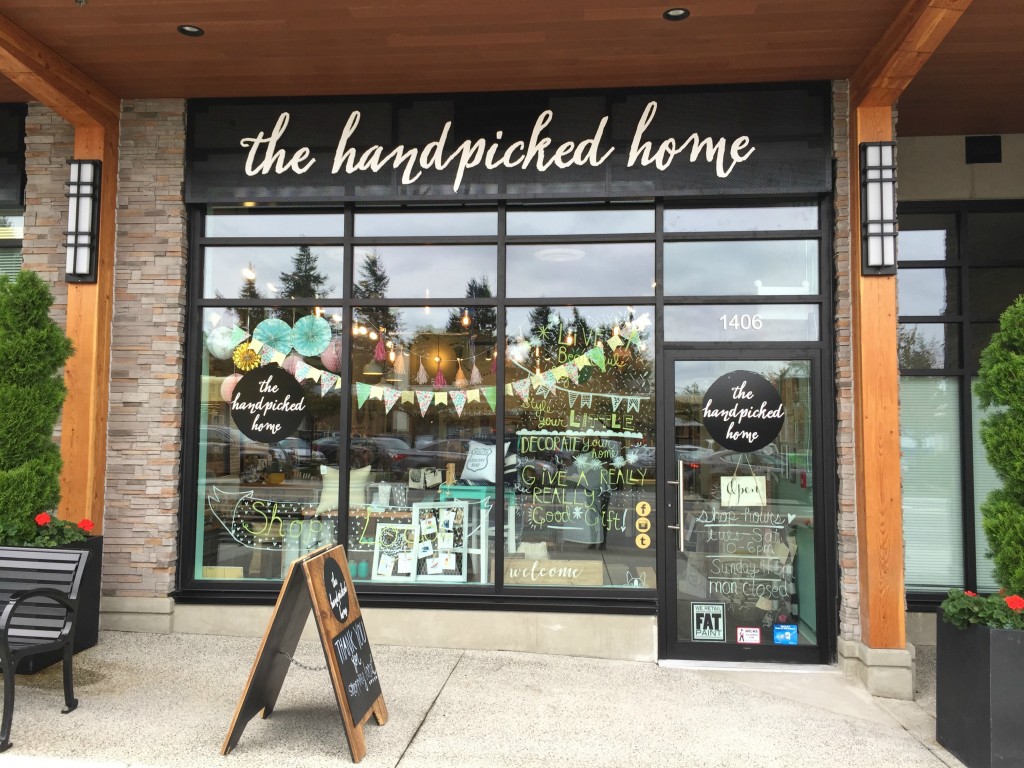 The handpicked home, white rock gift shop, gift ideas white rock